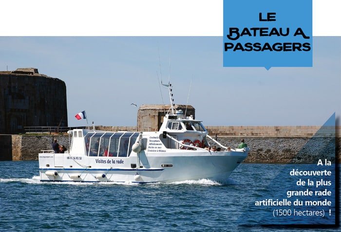 bateau en rade de cherbourg